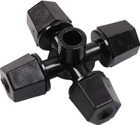 Nebeldüse 4-Auslass-Nebeldüse für Tropfschlauch Bewässerungsystem Sprinkler