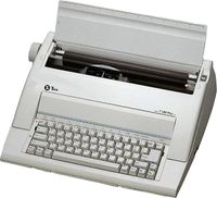 TWEN Elektrische Schreibmaschine "TWEN 180 PLUS" QWERTZ-Tastaturbelegung