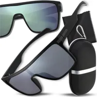 EDIBAZZAR | Herren Sonnenbrille groß polarisiert