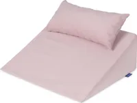 Klin TRINITY pod plecy z poduszką 60x50x21 cm Trinity różowy