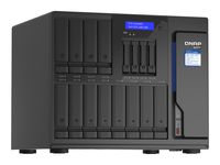 QNAP TVS-h1688X - NAS - Tower - Intel® Xeon® - W-1250 - Schwarz