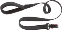 hundetrainingsleine Daytona 2 x 120 cm Nylon schwarz