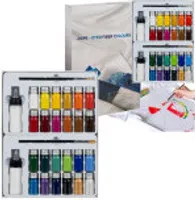 Maaleo 22948 Barvy na textil 24 x 10 ml