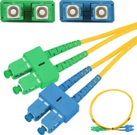 Extralink SC/UPC-SC/APC Patchcord Jednomodový, Duplex, 3mm, 1m