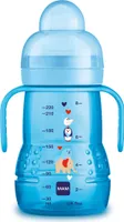 MAM PP-Flasche Trainer + 220 ml - Blau OneSize
