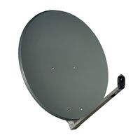 Gibertini Sat Antenne 100 cm Alu Satellitenschüssel Sat Schüssel Spiegel Anthrazit