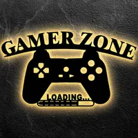 Gaming Zone LOADING Led Schild - Gamer