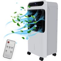 TroniTechnik® Luftkühler LK06 5in1 Ventilator, inkl. Ionisator, Fernbedienung und Filter