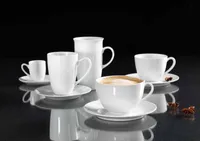Cappuccinotasse 300ml 4er Set Bianco