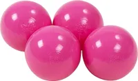 MeowBaby Kunststoffbällen für Bällebad 7cm, Baby Plastikbälle Spielbälle, 50 stück: Dunkelpink