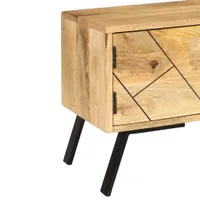 vidaXL Szafka pod telewizor z litego drewna mango 140x30x40 cm
