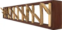 Wandgarderobe Treibholz 100 cm Handarbeit Unikat Hakenleiste Wandhaken Flur Garderobe