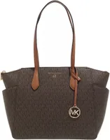 Michael Kors Marilyn Medium Top-Zip Tote Brown Acorn brown A0175252