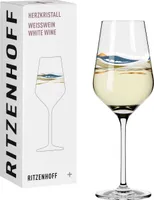 HERZKRISTALL WEIßWEINGLAS #7 VON AURÉLIE GIROD