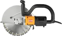 Elektrická fréza na beton 140 mm, fréza na beton WT320, řezací fréza, přípojka vody