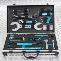 21- teiliges Fahrradwerkzeug- Set im Koffer