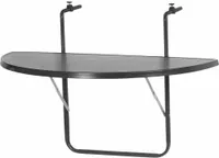 Balkonhängetisch 100 x 50 cm anthrazit