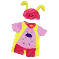 Niedliche PlüschCartoon Pyjama Strampler für18"Baby Puppe Bekleidung Zubehör 