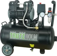 Premium Brushless Silent Flüsterkompressor 24L Kompressor leise 750W, 62dB, 8 bar