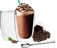 2 dwuścienne szklanki do latte macchiato 450 ml szklanki do kawy szklanki do herbaty szklanki do napojów