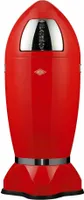 Wesco Mülleimer Spaceboy, Abfallsammler, Abfalleimer, Stahlblech, Rot, 35 L, 138631-02