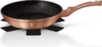 Kochen Berlinger Haus Granit-Bratpfanne 30cm Metallic Rose Gold Line BH1511N