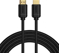 Baseus kabel przewód HDMI 2.0 4K 60 Hz 3D HDR 18 Gbps 3 m czarny (CAKGQ-C01)