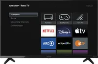 Sharp 32GD2225E, 81,3 cm (32"), 1366 x 768 px, LED, Smart TV, Wi-Fi, Černá