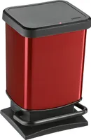 ROTHO Treteimer Paso 20l 29,3x26,6x45,7cm rot