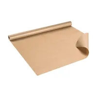 Geschenkpapier, Natur, Kraftpapier, Packpapier, unbedruckt, gerippt, 0,70 x 10 m