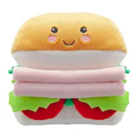 SOFTLINGS Food Plüsch FRIDGE FOODIES, Schinkenbrötchen, 16 cm