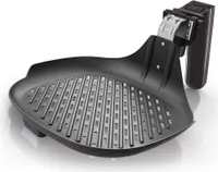 Philips Viva Collection Grillpfannenzubehör für Airfryer Heißluftfritteuse HD921x, HD922x + HD923x (HD9910/20)