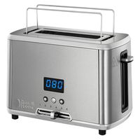 Russell Hobbs 24200-56 Compact Home Toaster 820W Brötchenaufsatz Auftaufunktion