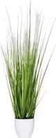VIVANNO Kunstpflanze Kunststoff PAMPAS, Grün - 15x80 cm