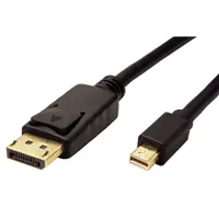 ROLINE DisplayPort kabel v.1.4 (HBR3, 8K@30Hz), DP(M) - miniDP(M), 1m (11.04.5814)