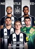 Newcastle United FC - Nástenný kalendár "2025", A3 TA12783 (One Size) (farebný)