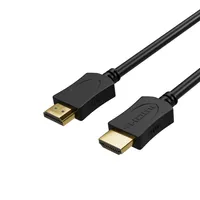 HDMI A-Stecker auf HDMI A-Stecker OD6mm verg, 1,5m