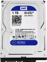 WD Blue 8.9cm (3.5") 1TB SATA3 7200 64MB WD10EZEX intern