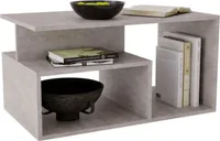 CraftPAK moderner & stabiler Couchtisch für Wohnzimmer aus Holzwerkstoff 44x50x90cm