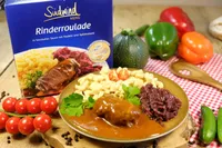 Rinderroulade mit Nudeln und Rotkohl 480g