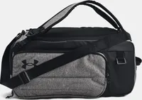Under Armour UA Contain Duo Small BP Duffle Castlerock Medium Heather/Black/White 33 L Športová taška