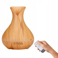Zolta Aroma Diffuser - Nawilżacz powietrza do olejków eterycznych - Dyfuzor zapachów do pomieszczeń z kolorowymi światłami - Dyfuzor olejków zapachowych - 2 tryby oświetlenia - 300 ml - beżowy