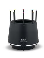 Tefal EF256812 Fondue aus Edelstahl & Design mit isolierender Wand, 8 Gabeln, spülmaschinenfest und sicher, alles macht alles mit der innovativen Thermo-Resect-Technologie. Tefal EF256812 Fondue aus Edelstahl & Design mit isolierender Wand, 8 Gabeln, spülmaschinenfest und sicher, alles macht alles mit der innovativen Thermo-Resect-Technologie.