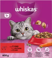 Whiskas Sucha Karma Dla Kota O Smaku Wołowiny 800 G