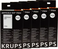 Krups Anticalc Kit* F054 Entkalker, Kalkreiniger, Kalkentferner, 5er Pack