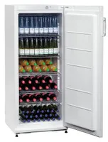 Merax Kühlschrank 76L mit Gefrierfach, Glastür, LED-Beleuchtung,  verstellebare Ablage, Getränkekühlschrank SC-76A, 72 cm hoch, 40 cm breit,  Mini Kühlschrank, Kühl- und Gefrierfunktion, freistehend
