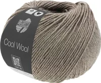 Lana Grossa - Cool Wool Melange 1421 graubraun meliert