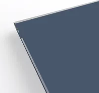 Lacobel - einseitig lackiertes Glas - Farbdekor - Blauschatten 200 x 150 cm in 6mm Stärke