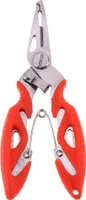 Multifunktionale Angelzange aus Edelstahl, Orange