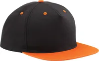 Beechfield - Snapback Cap 5 Segments for Men/Ladies Uni BC5264 (One Size) (Black/Orange)